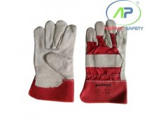 Găng tay da hàn vải polrok SS1021 dài 25cm